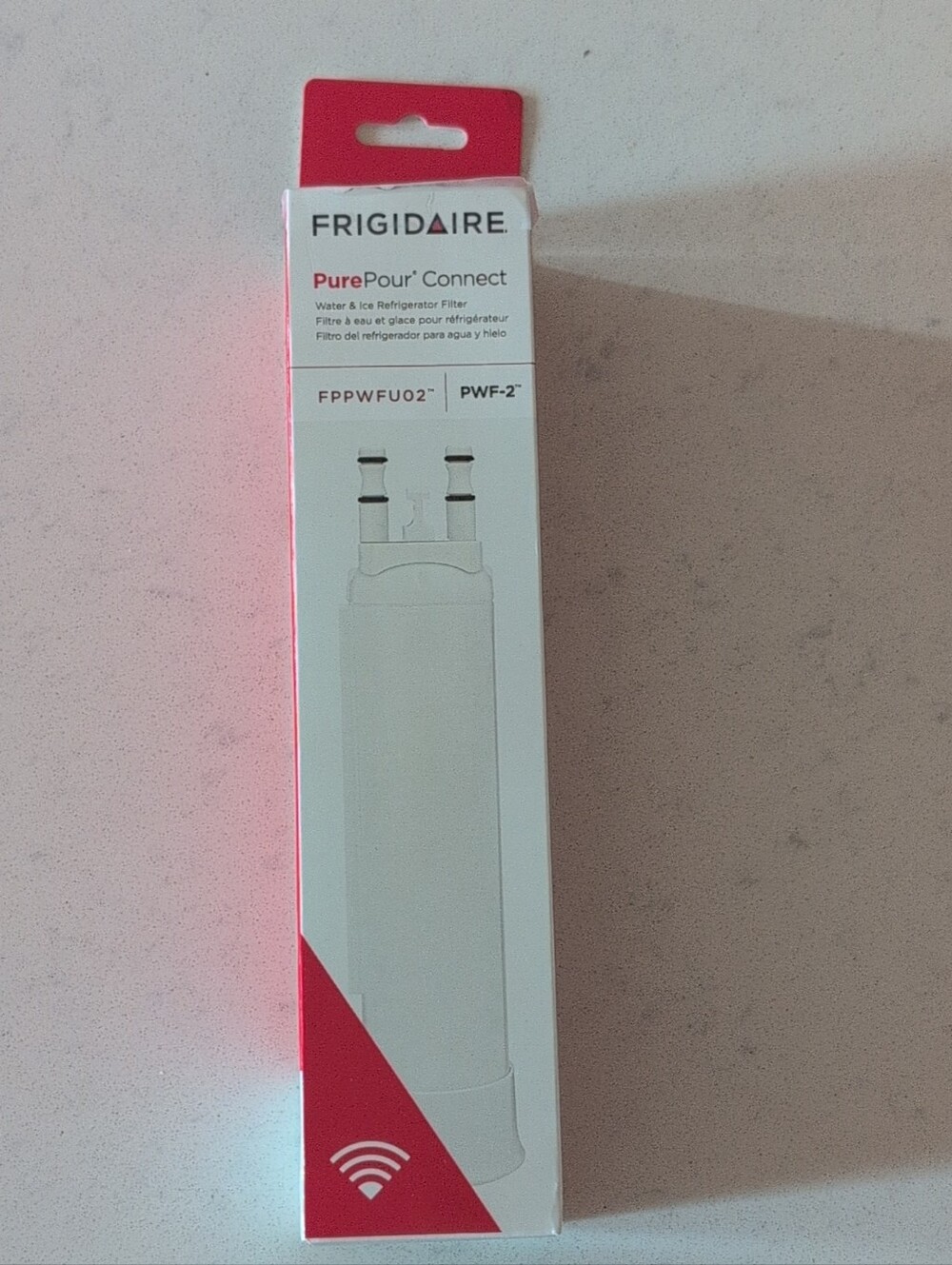 Frigidair PurePour Connect Water & Ice Refrigerator Filter - White PWF-2 WI-FI